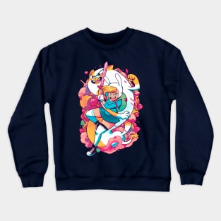 The Human & The Cat Crewneck Sweatshirt